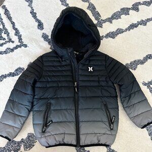 Boys Hurley Ombre Puffer Jacket Size 6 / Medium (M)